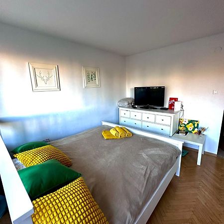 Ferienwohnung Centrum Studio Warschau Exterior foto